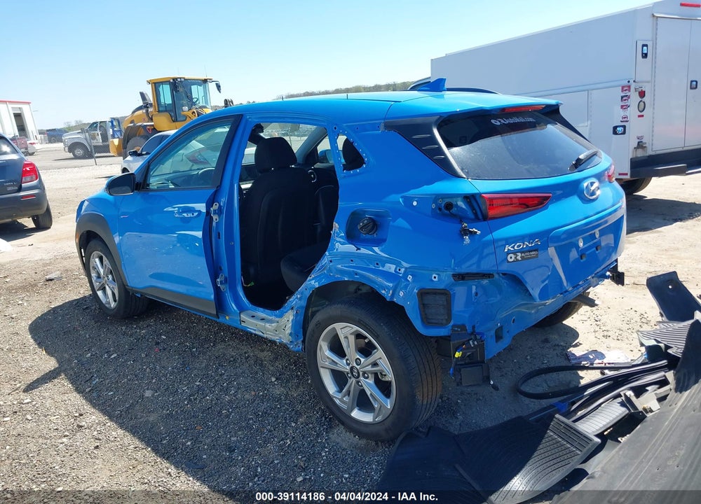 2022 HYUNDAI KONA SEL VIN: KM8K62AB9NU813576