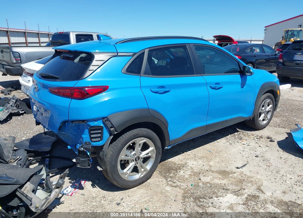 2022 HYUNDAI KONA SEL VIN: KM8K62AB9NU813576