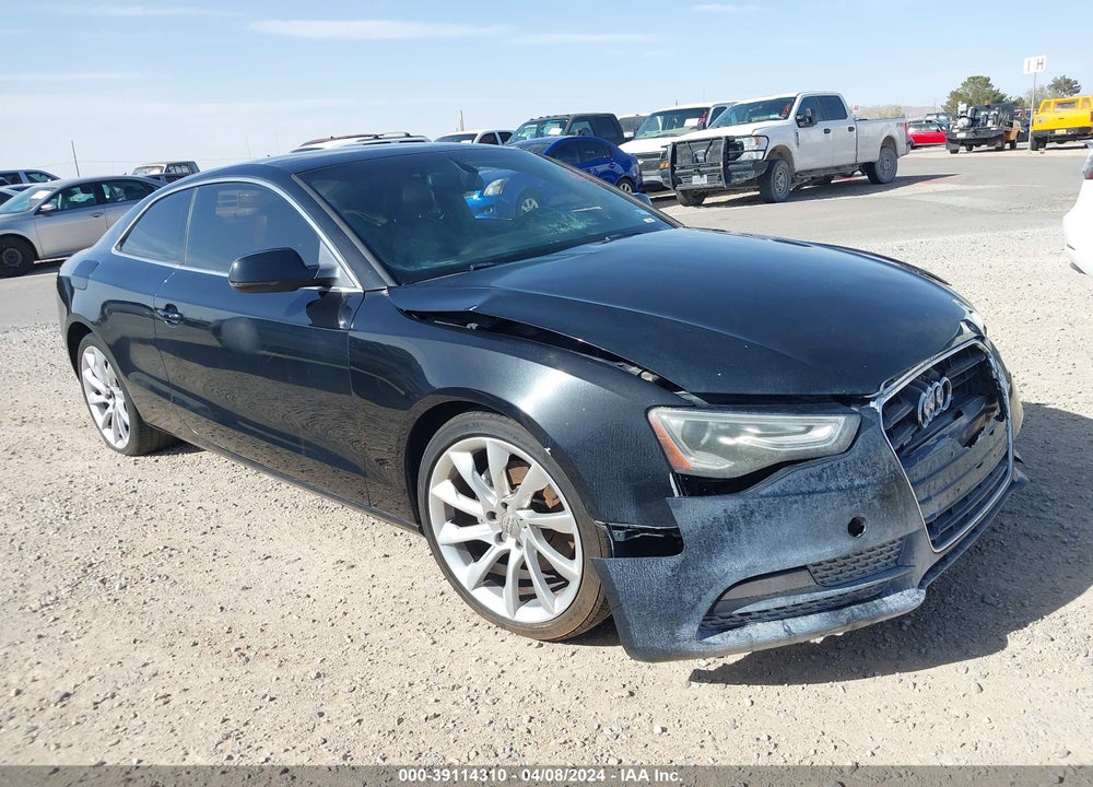 2013 AUDI A5 2.0T PREMIUM VIN: WAUVFAFR5DA010987