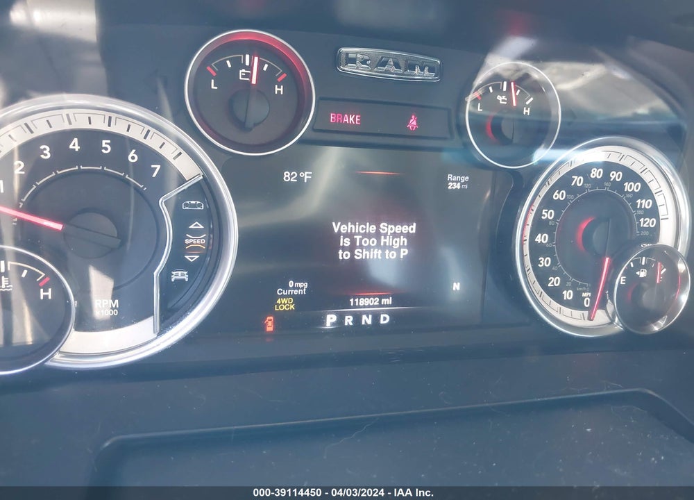 2016 RAM 1500 SPORT VIN: 1C6RR7MT5GS246820