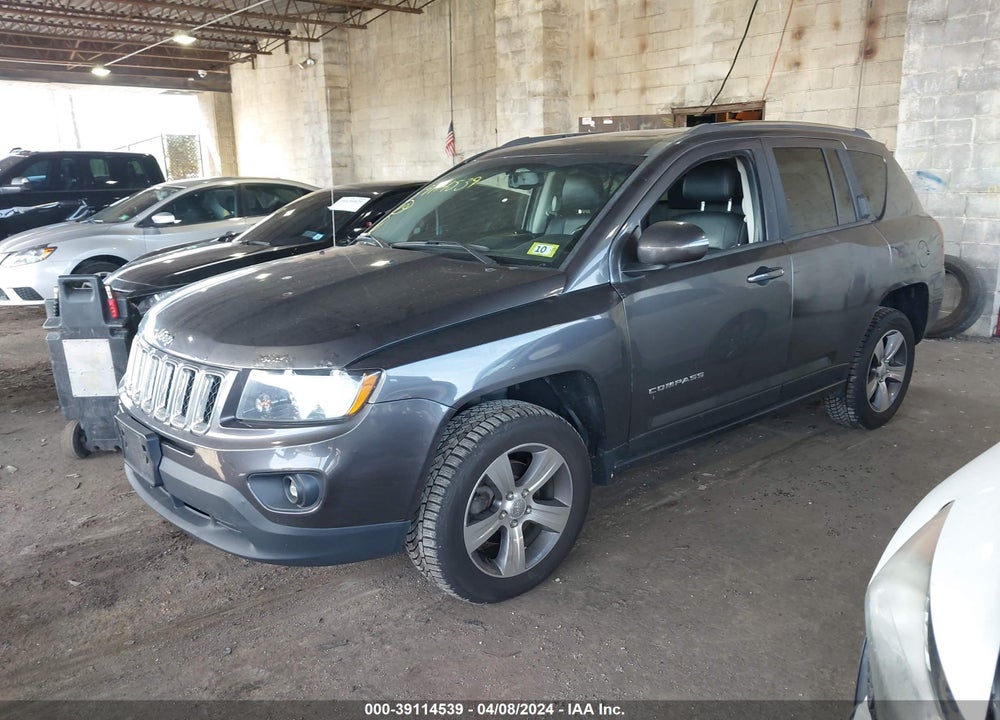 2016 JEEP COMPASS HIGH ALTITUDE EDITION VIN: 1C4NJDEB7GD793367