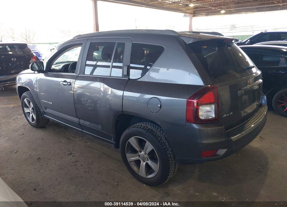 2016 JEEP COMPASS HIGH ALTITUDE EDITION VIN: 1C4NJDEB7GD793367