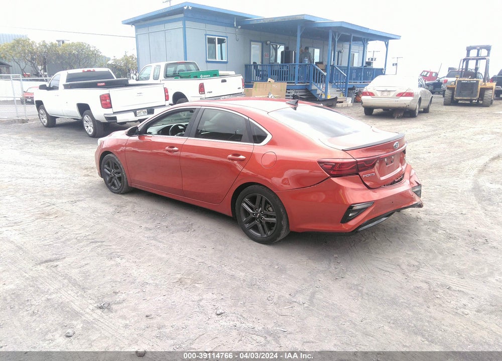 2019 KIA FORTE EX VIN: 3KPF54AD6KE086610