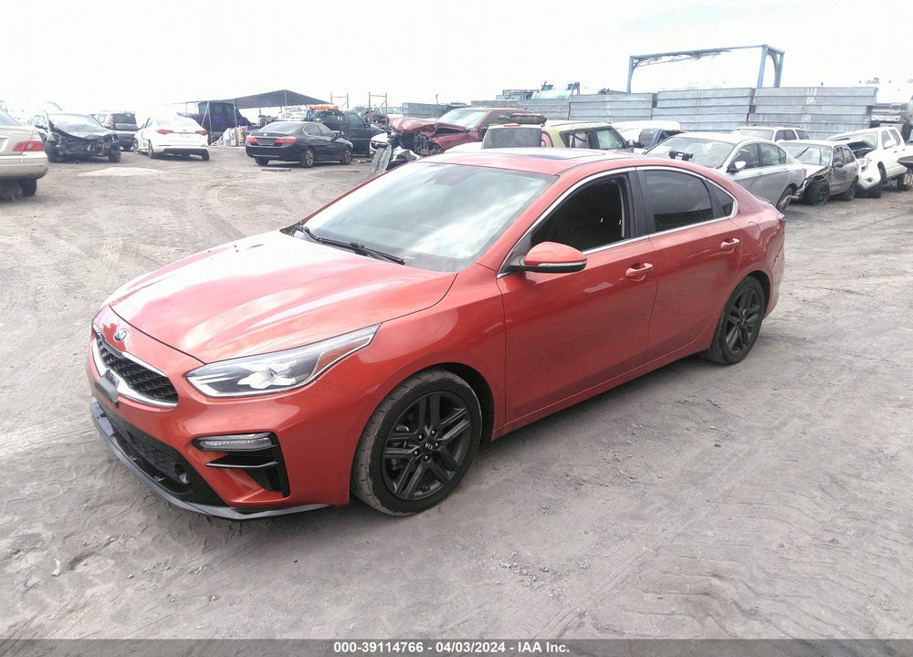 2019 KIA FORTE EX VIN: 3KPF54AD6KE086610
