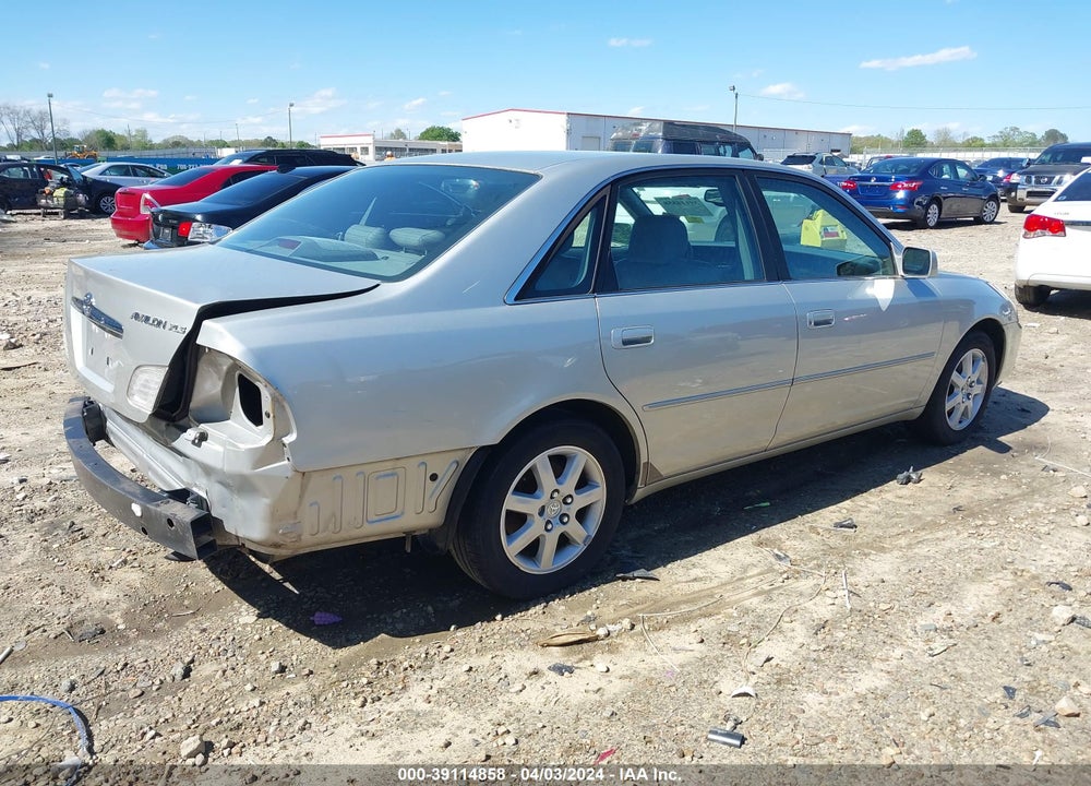 2001 TOYOTA AVALON XLS VIN: 4T1BF28BX1U177380