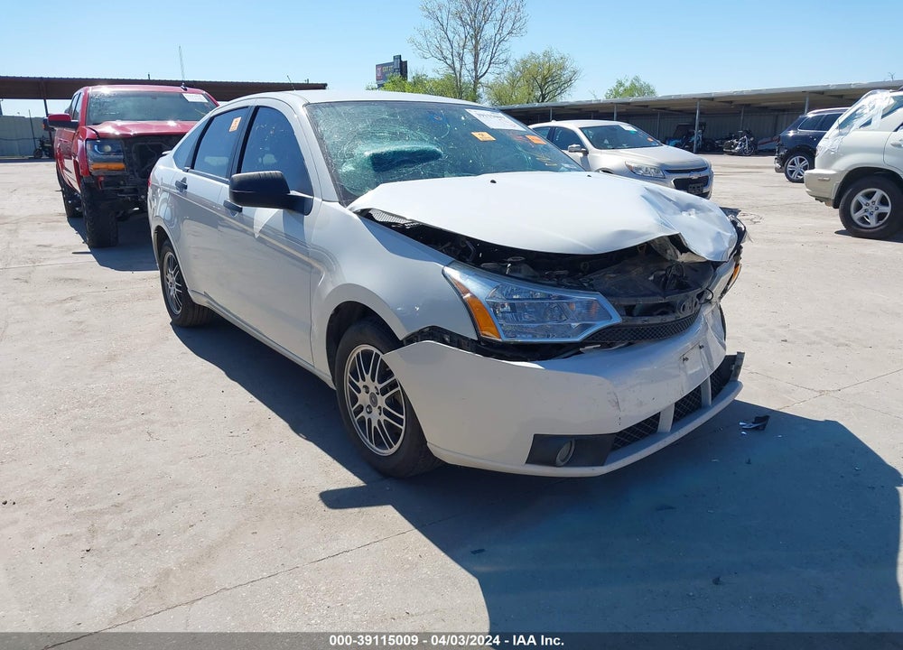 2010 FORD FOCUS SE VIN: 1FAHP3FN8AW290091