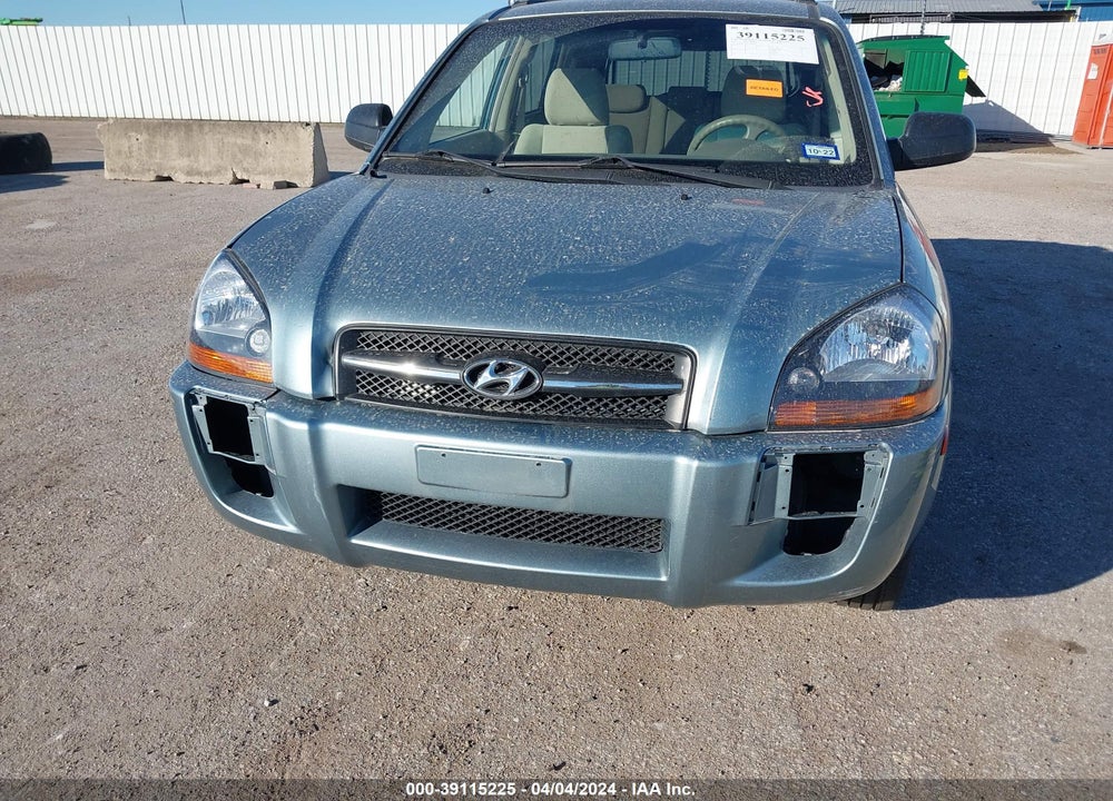 2007 HYUNDAI TUCSON GLS VIN: KM8JM12B97U496959