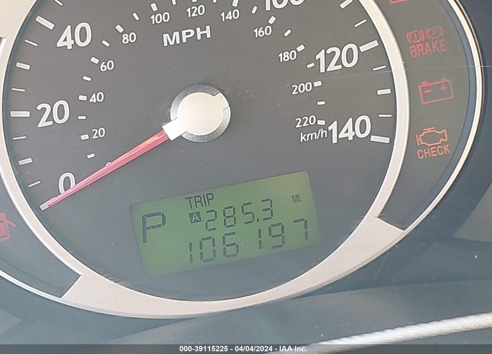 2007 HYUNDAI TUCSON GLS VIN: KM8JM12B97U496959