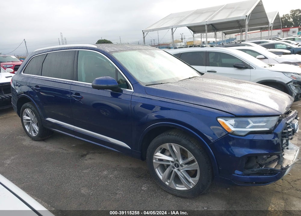 2021 AUDI Q7 PREMIUM 45 TFSI QUATTRO TIPTRONIC VIN: WA1AJAF78MD040802