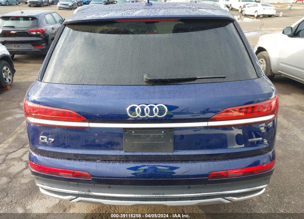 2021 AUDI Q7 PREMIUM 45 TFSI QUATTRO TIPTRONIC VIN: WA1AJAF78MD040802