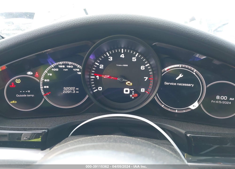 2018 PORSCHE PANAMERA 4 VIN: WP0AA2A71JL116610