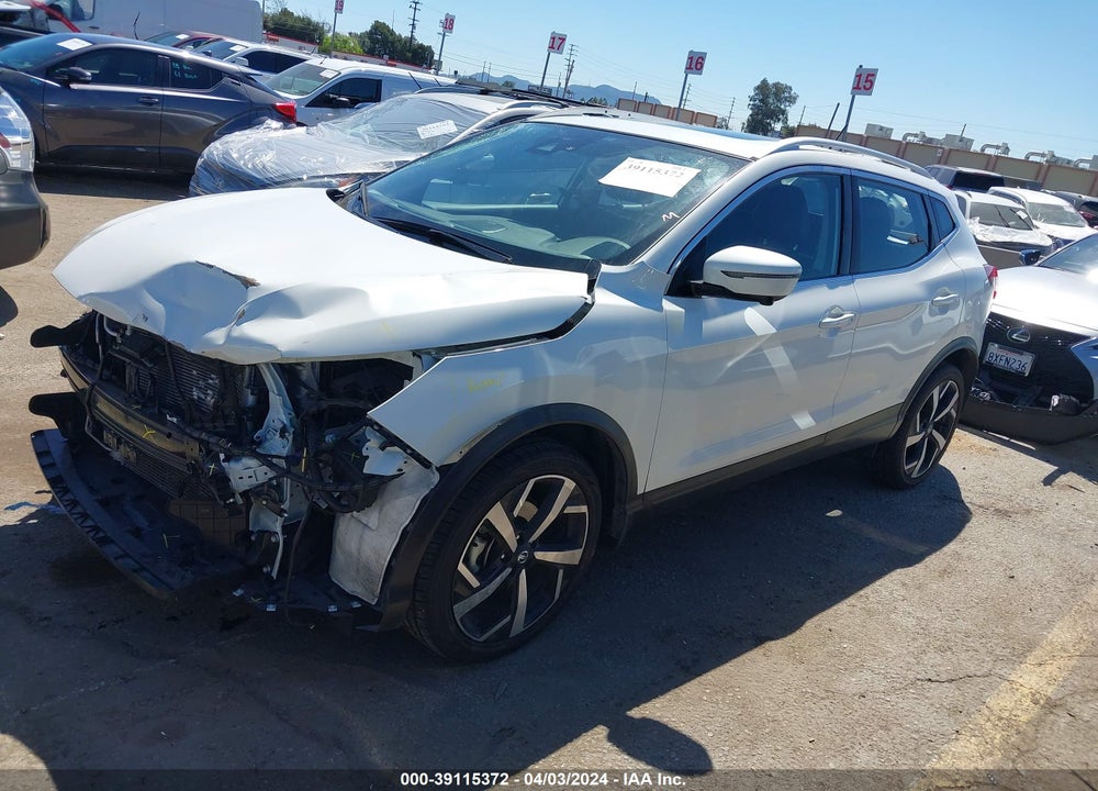 2022 NISSAN ROGUE SPORT SL FWD XTRONIC CVT VIN: JN1BJ1CV3NW349034
