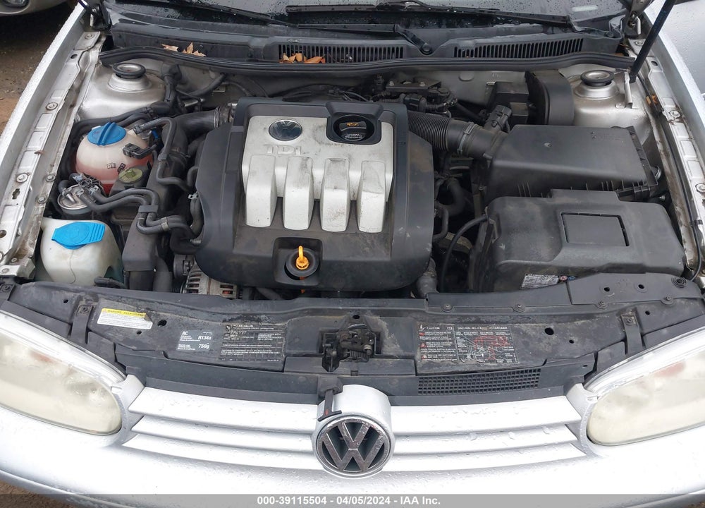 2005 VOLKSWAGEN GOLF GLS TDI VIN: 9BWGR61J854022378