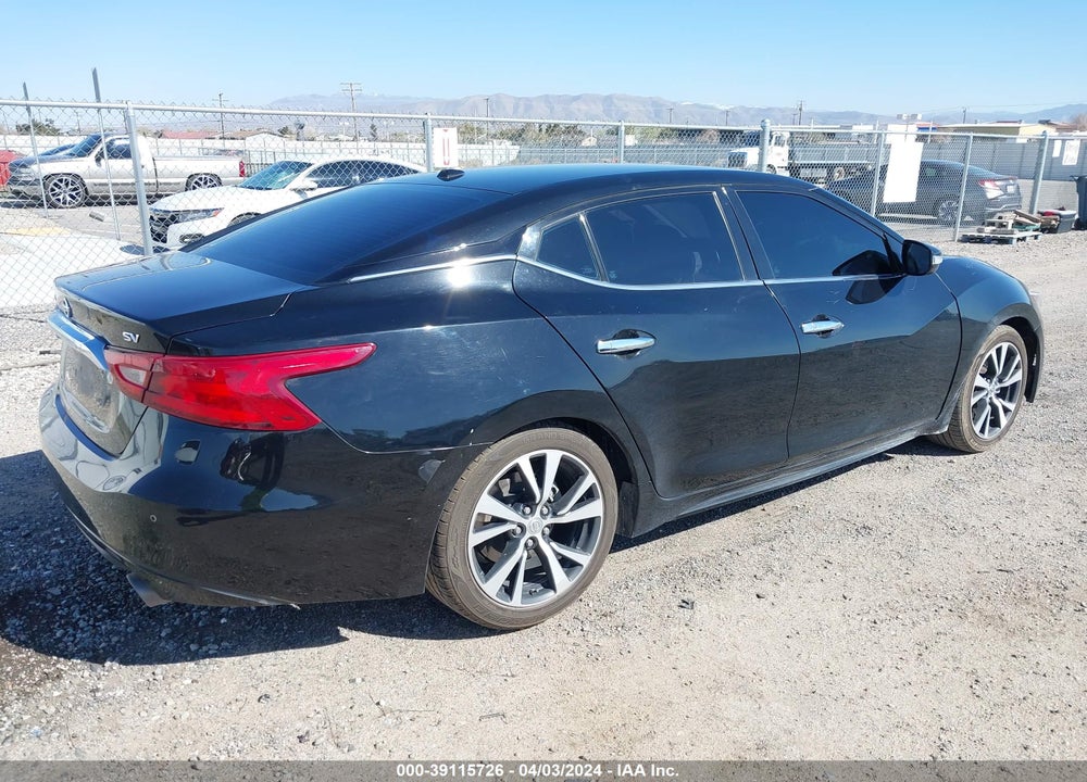 2018 NISSAN MAXIMA 3.5 SV VIN: 1N4AA6AP2JC380514