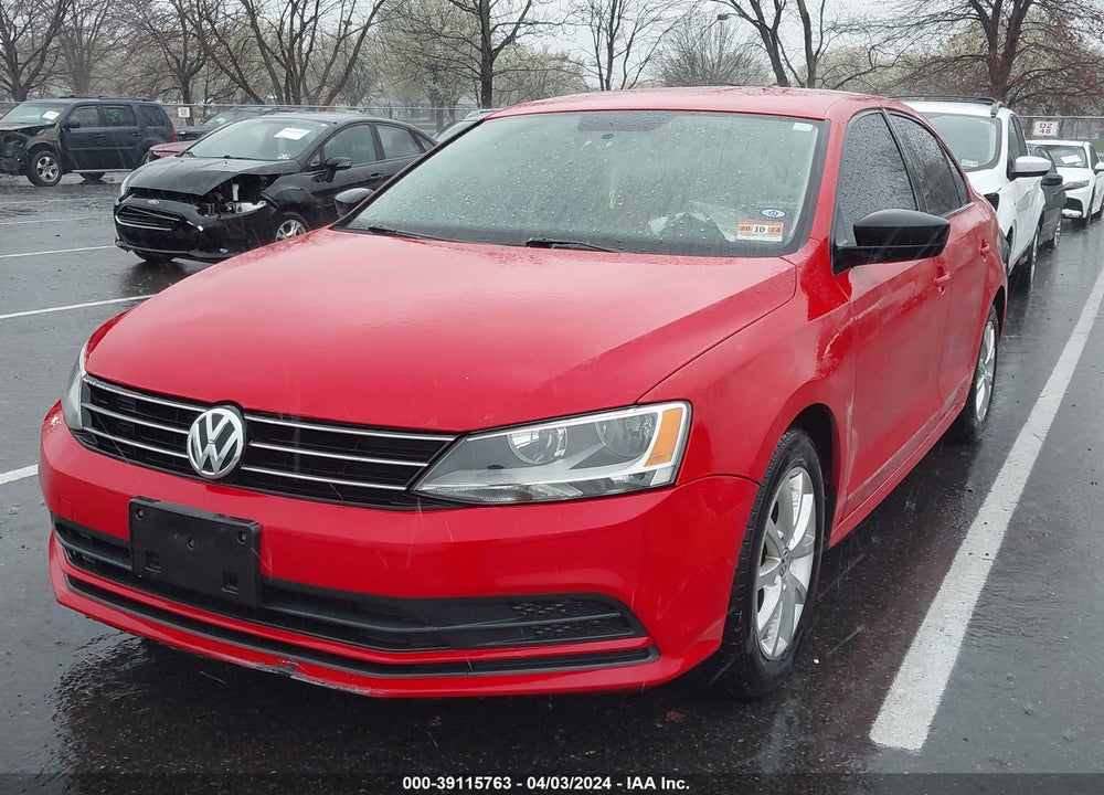 2015 VOLKSWAGEN JETTA 1.8T SE VIN: 3VWD17AJ9FM239614