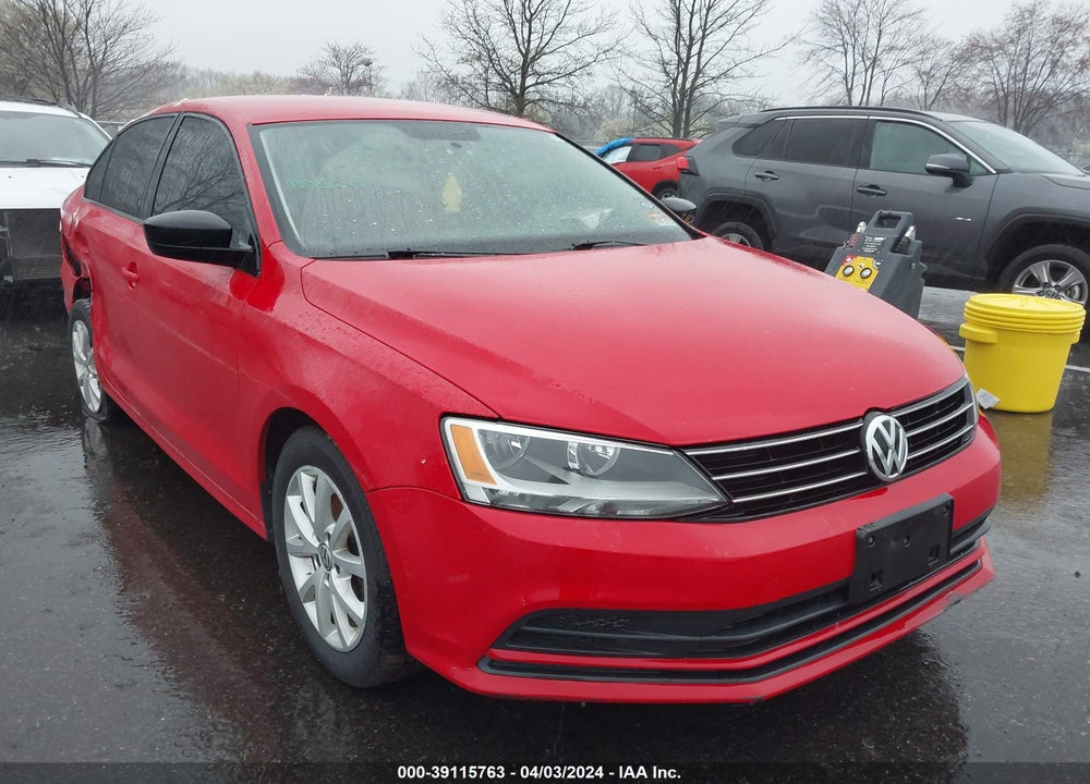 2015 VOLKSWAGEN JETTA 1.8T SE VIN: 3VWD17AJ9FM239614