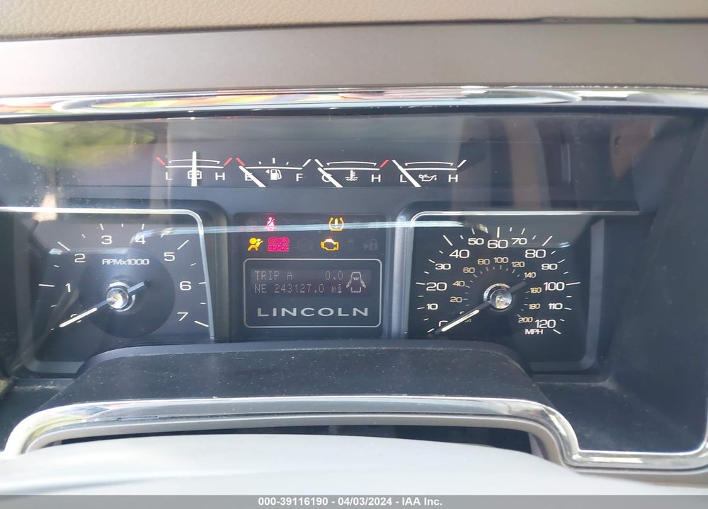 2013 LINCOLN NAVIGATOR L VIN: 5LMJJ3J57DEL04134