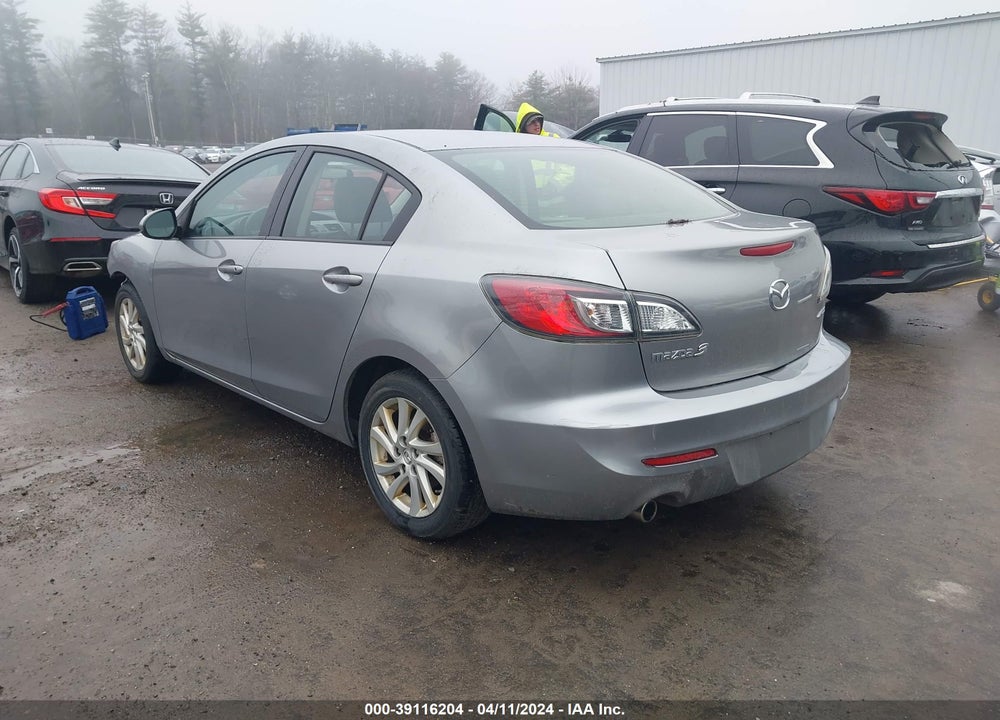 2012 MAZDA 3 I GRAND TOURING VIN: JM1BL1W83C1566686