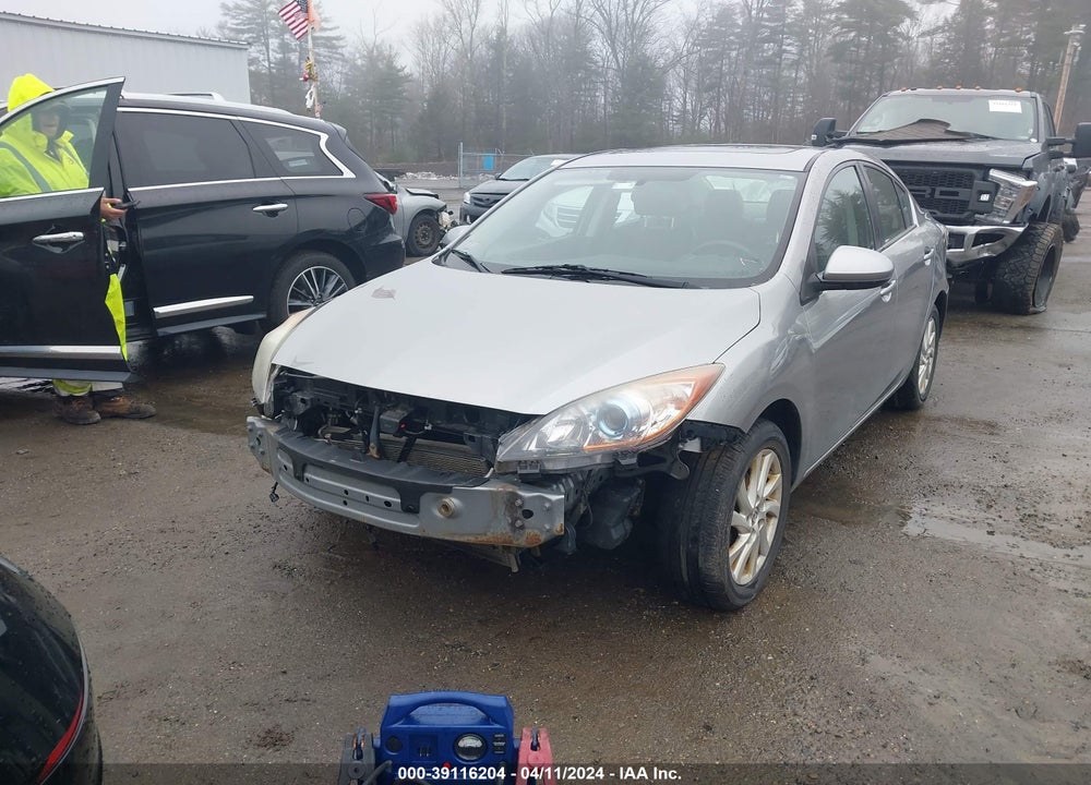 2012 MAZDA 3 I GRAND TOURING VIN: JM1BL1W83C1566686