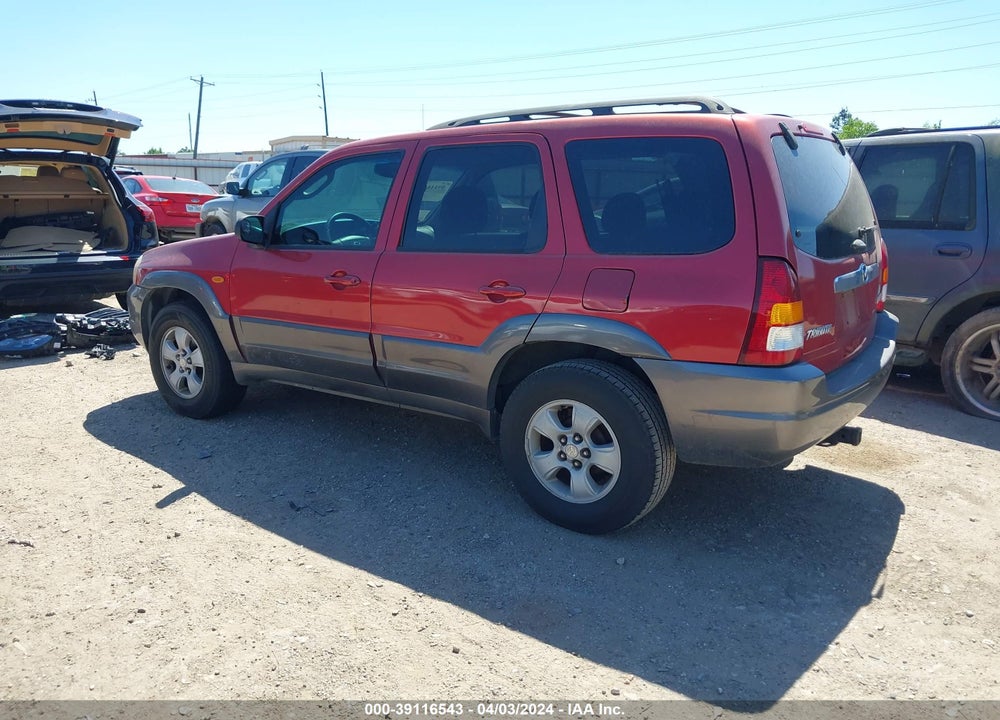 2004 MAZDA TRIBUTE LX V6 VIN: 4F2YZ04144KM09897