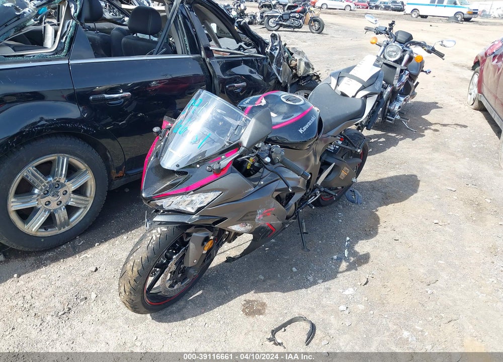 2022 KAWASAKI ZX636 K VIN: JKBZXJH14NA012763