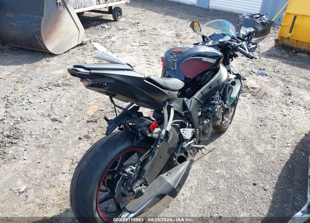 2022 KAWASAKI ZX636 K VIN: JKBZXJH14NA012763