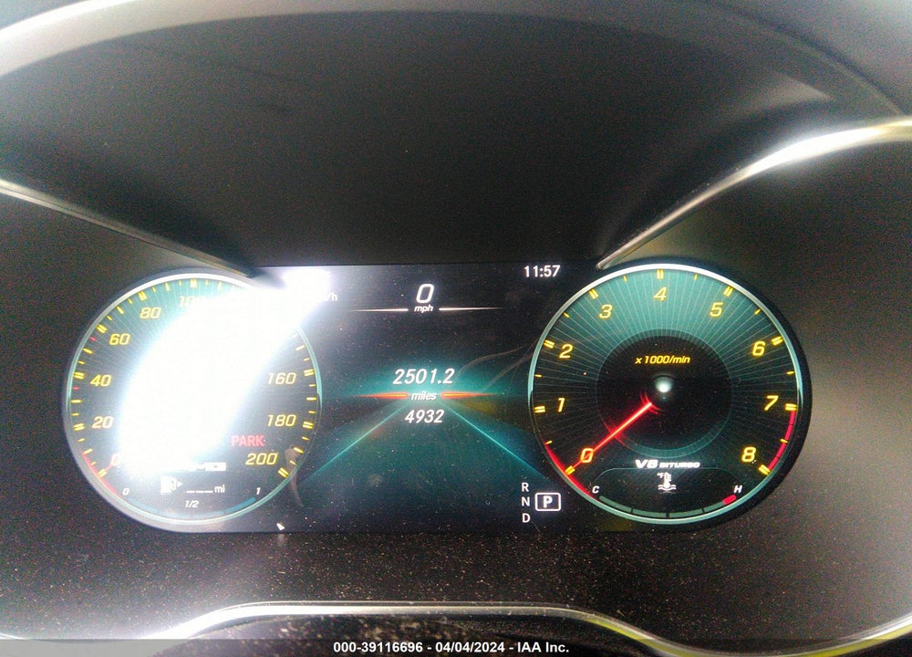 2021 MERCEDES-BENZ AMG C 63 S VIN: W1KWJ8HB9MG089954
