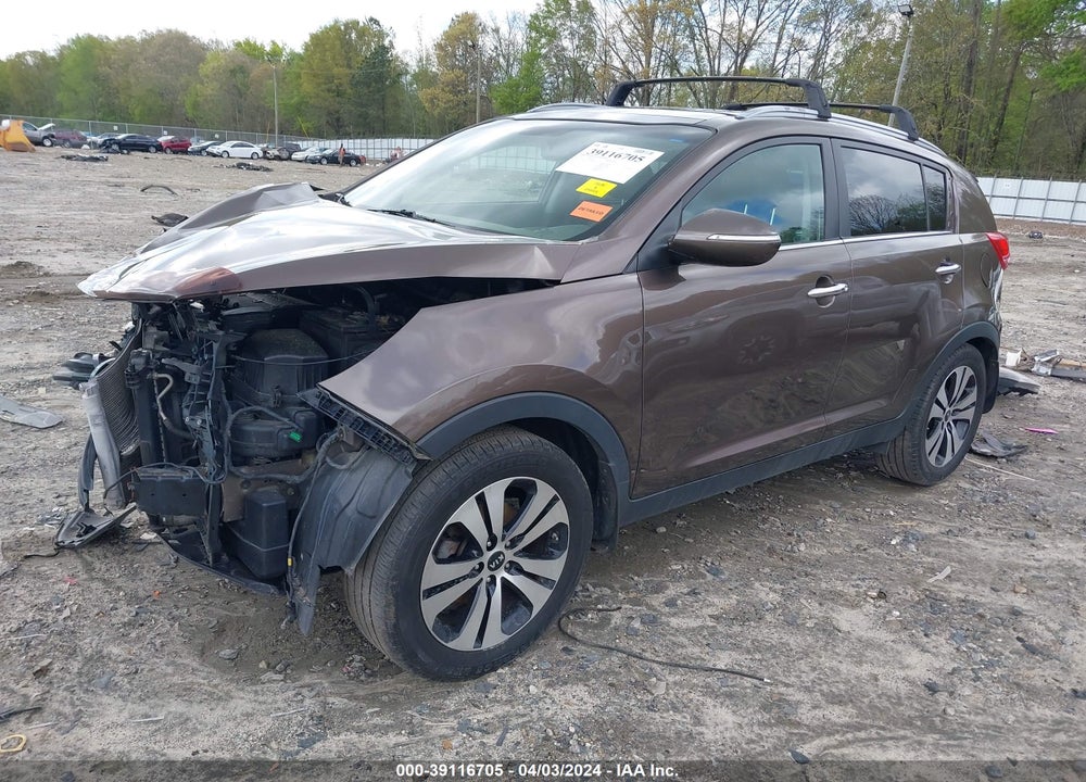 2012 KIA SPORTAGE EX VIN: KNDPC3A2XC7340355