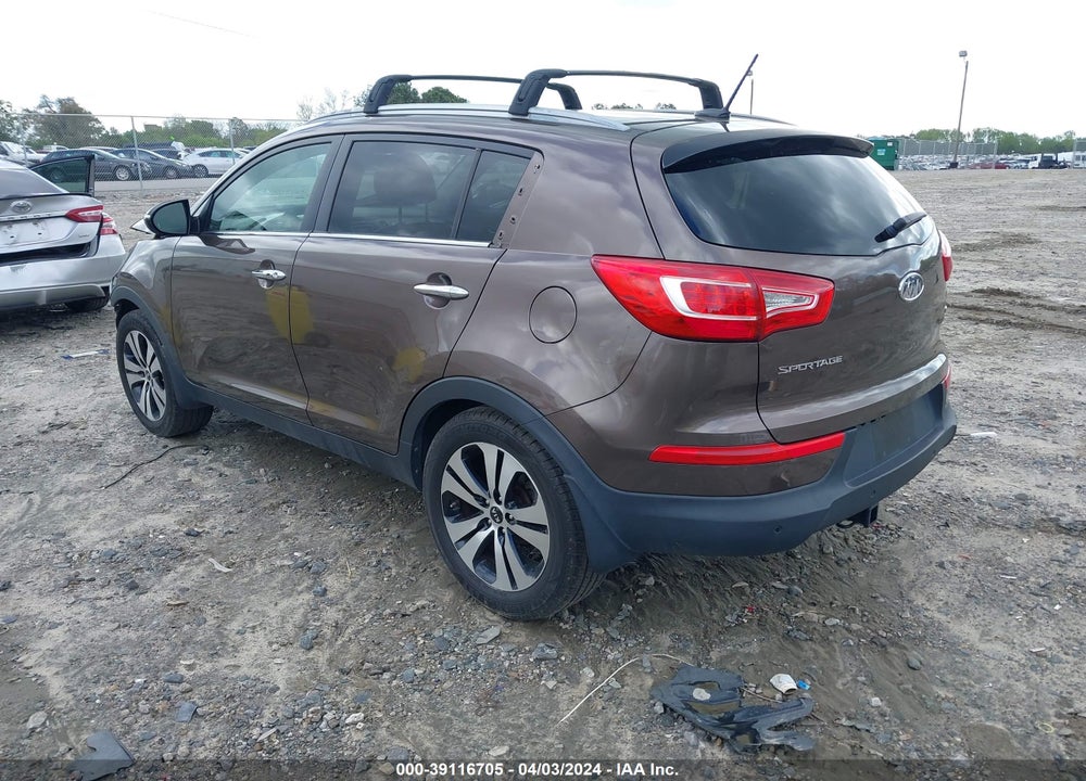 2012 KIA SPORTAGE EX VIN: KNDPC3A2XC7340355