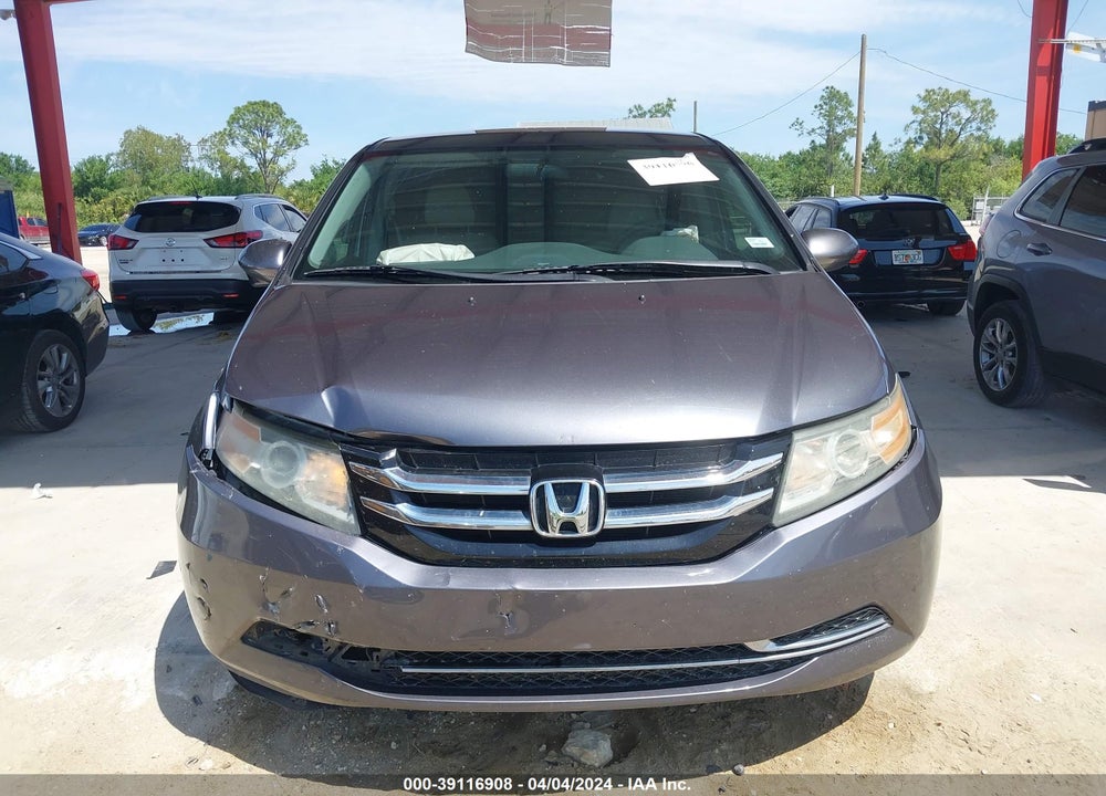 2016 HONDA ODYSSEY SE VIN: 5FNRL5H39GB013545