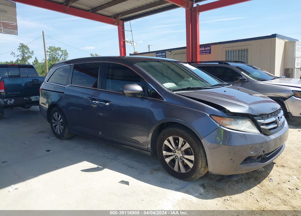 2016 HONDA ODYSSEY SE VIN: 5FNRL5H39GB013545