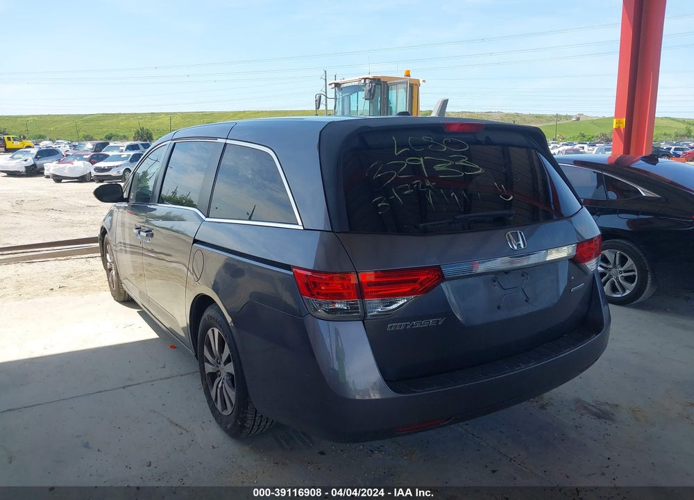 2016 HONDA ODYSSEY SE VIN: 5FNRL5H39GB013545