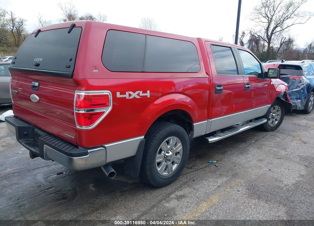2011 FORD F-150 XLT VIN: 1FTFW1EF5BFC75004