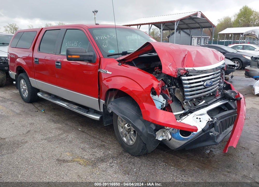 2011 FORD F-150 XLT VIN: 1FTFW1EF5BFC75004