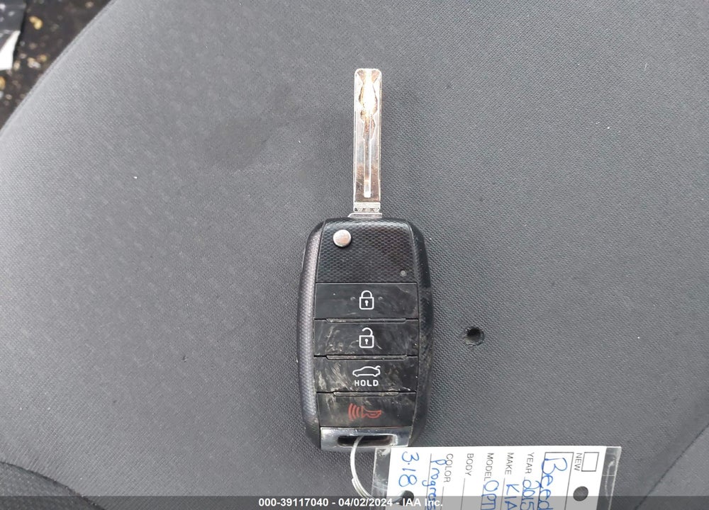 2015 KIA OPTIMA LX VIN: 5XXGM4A76FG489341