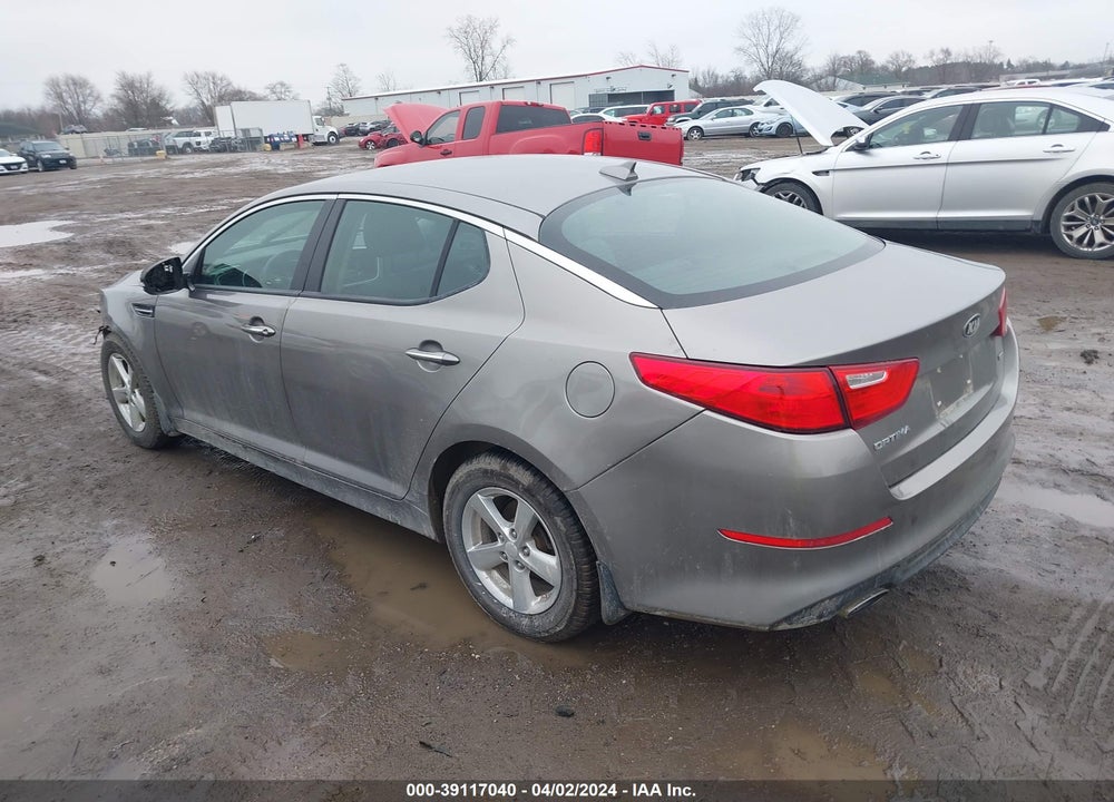 2015 KIA OPTIMA LX VIN: 5XXGM4A76FG489341