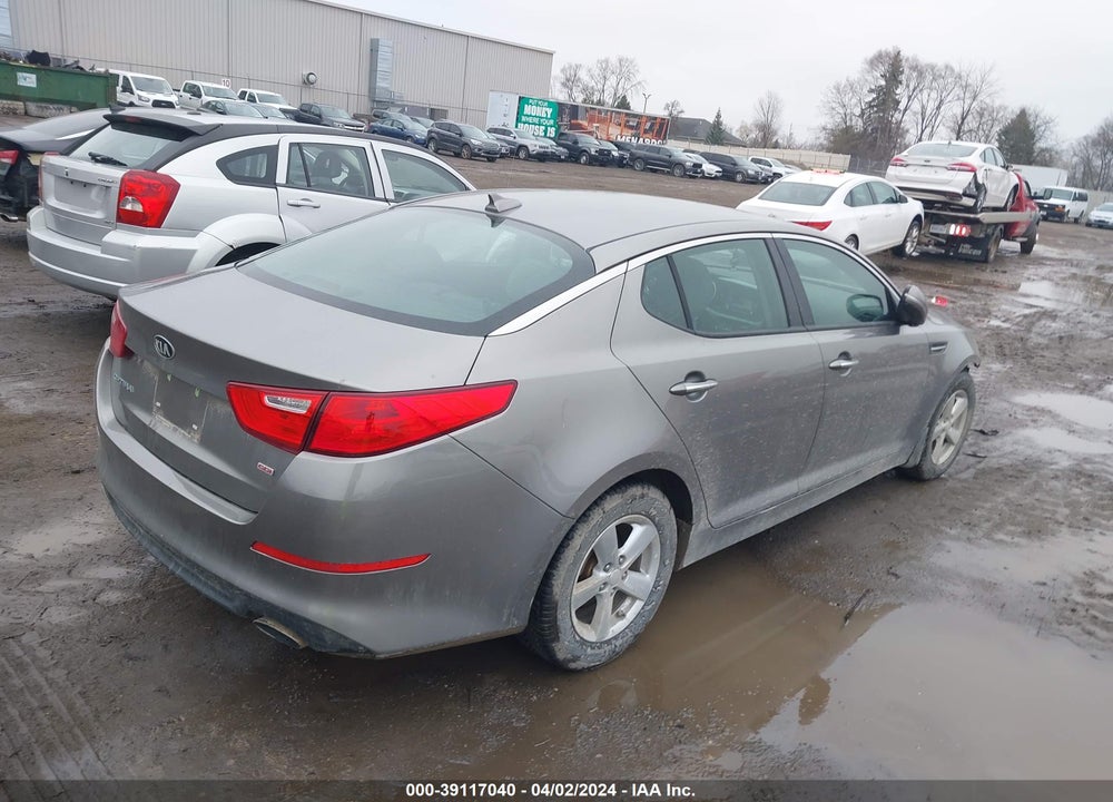 2015 KIA OPTIMA LX VIN: 5XXGM4A76FG489341