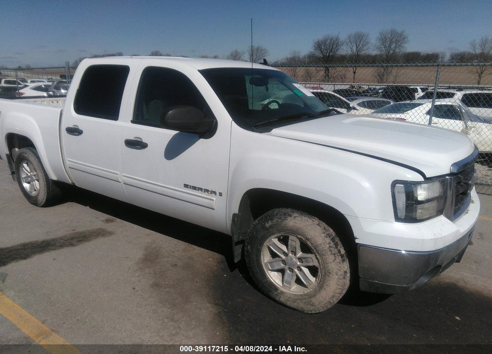 2009 GMC SIERRA 1500 SLE VIN: 3GTEK23MX9G275670