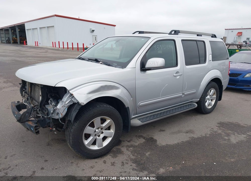 2011 NISSAN PATHFINDER SV VIN: 5N1AR1NB9BC634964
