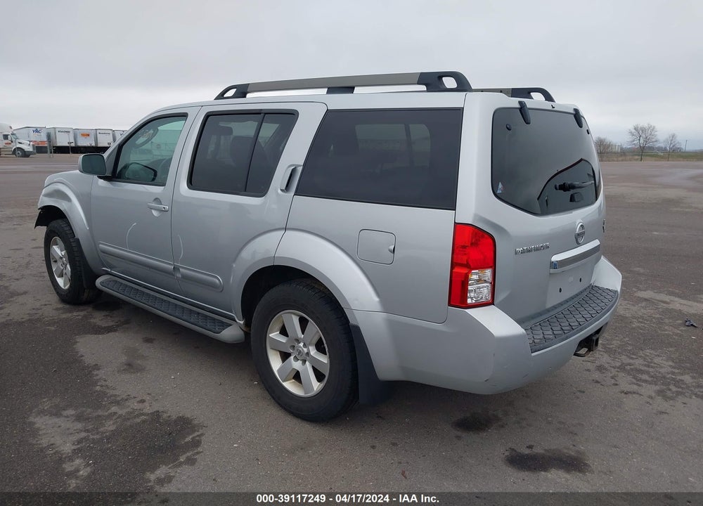 2011 NISSAN PATHFINDER SV VIN: 5N1AR1NB9BC634964