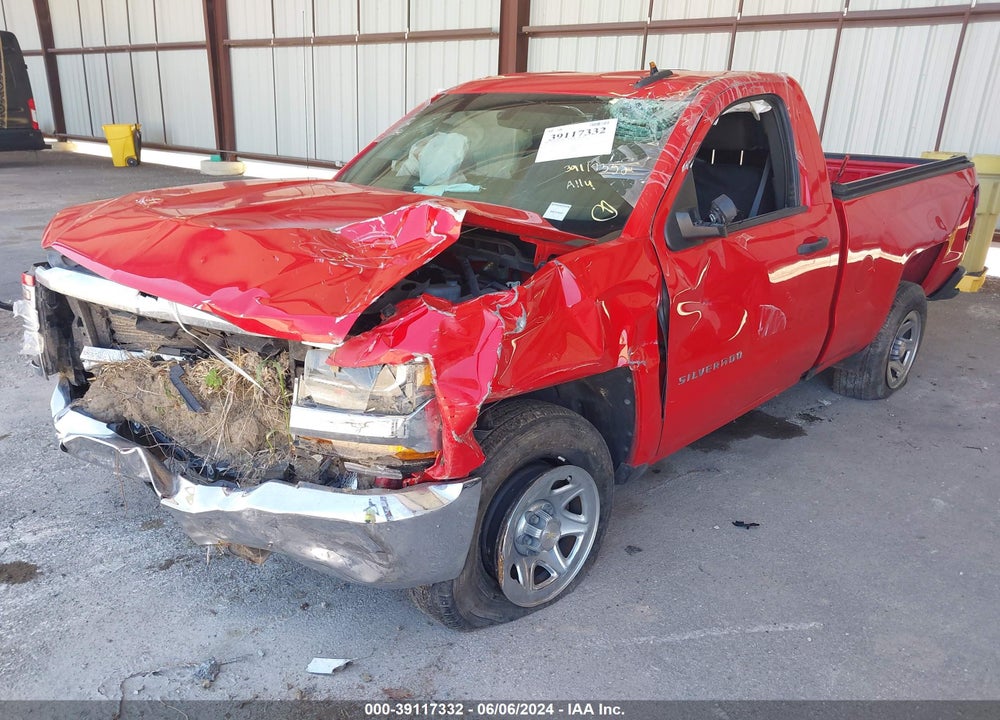 2018 CHEVROLET SILVERADO 1500 LS VIN: 1GCNCNEH2JZ132828