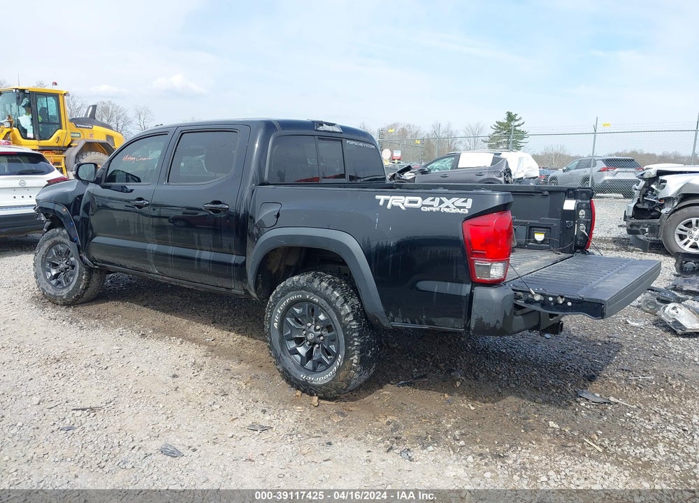 2016 TOYOTA TACOMA TRD OFF ROAD VIN: 5TFCZ5AN8GX006222
