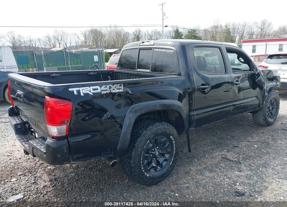 2016 TOYOTA TACOMA TRD OFF ROAD VIN: 5TFCZ5AN8GX006222