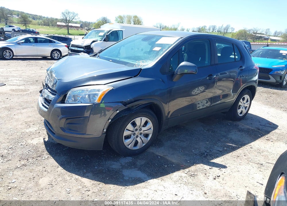 2016 CHEVROLET TRAX 1LS VIN: 3GNCJKSBXGL277814
