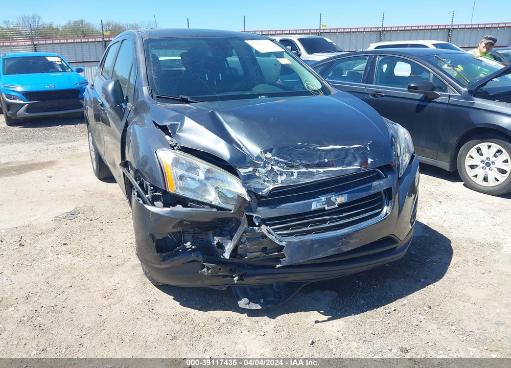 2016 CHEVROLET TRAX 1LS VIN: 3GNCJKSBXGL277814