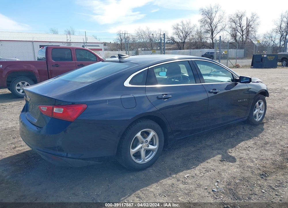 2017 CHEVROLET MALIBU 1FL VIN: 1G1ZC5ST4HF262270