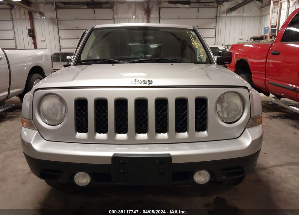 2014 JEEP PATRIOT LATITUDE VIN: 1C4NJRFB8ED616089