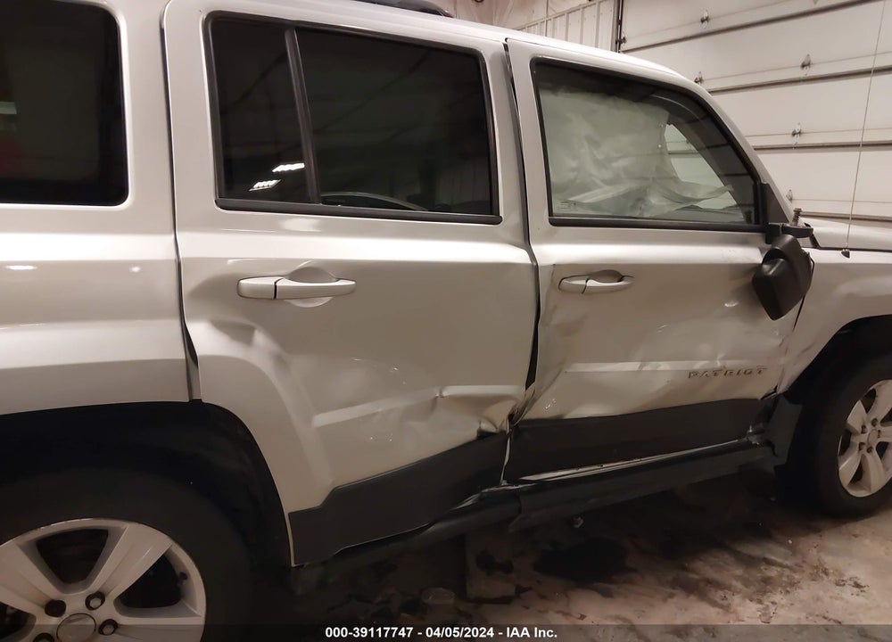 2014 JEEP PATRIOT LATITUDE VIN: 1C4NJRFB8ED616089