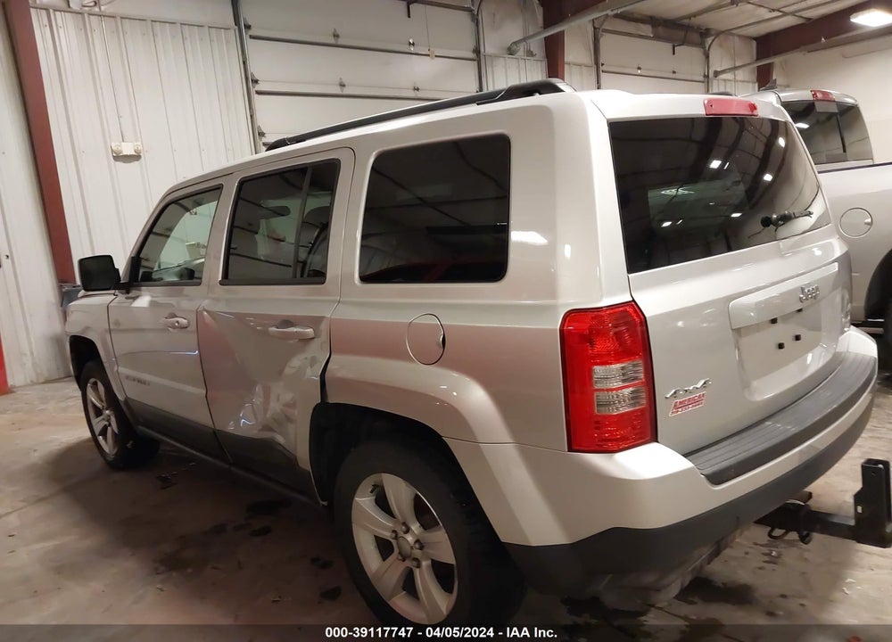 2014 JEEP PATRIOT LATITUDE VIN: 1C4NJRFB8ED616089