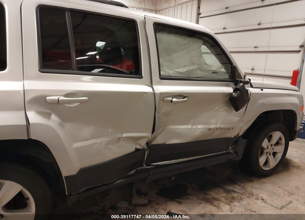 2014 JEEP PATRIOT LATITUDE VIN: 1C4NJRFB8ED616089